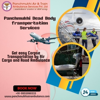Panchmukhi dead body transportation by air cargo in Patna completes all the stages without any problem