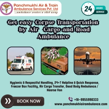 Panchmukhi transports bodies by air cargo in Kolkata without any hassle