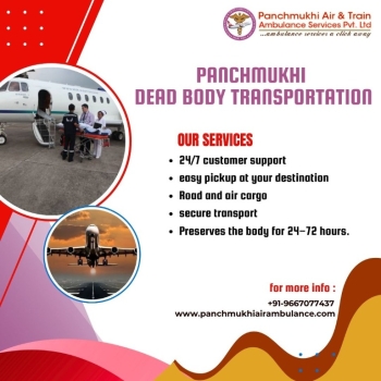 Panchmukhi Corpse Translocation by Air Cargo in Patna—Quick Mortuary Box Transportation Facility