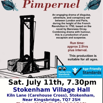 The Scarlet Pimpernel - Stokenham/ Kingsbridge - theatre period drama