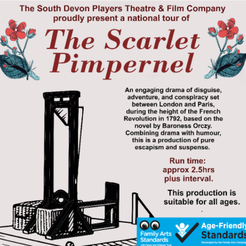 The Scarlet Pimpernel - Cygnet Theatre Exeter - period theatre drama