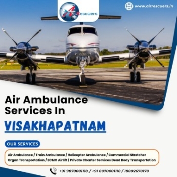 Because Lives Can’t Wait: Air Ambulance Visakhapatnam