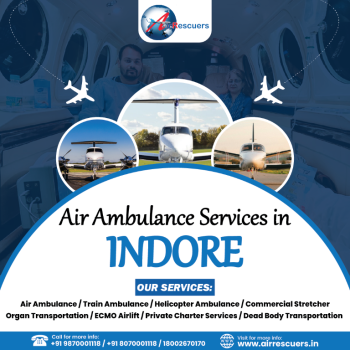 Swift Medical Flights With Trusted Care in Indore