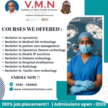V.M.N Institute – Leading Allied Health Science College in Madurai