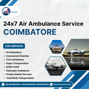 Because Lives Can’t Wait: Air Ambulance Coimbatore