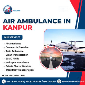 Because Lives Can’t Wait: Air Ambulance Kanpur