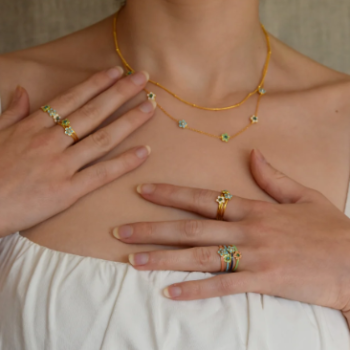 Fleury Flower Band Ring