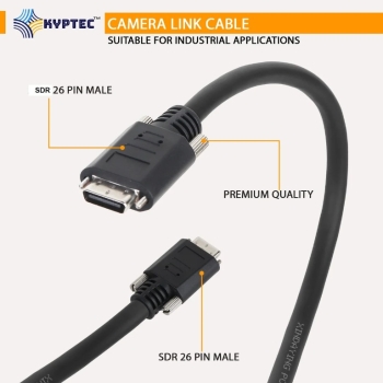 SDR-26 Pin Male to SDR-26 Pin Male Industrial Camera Link Cable – Kyptec Automation®