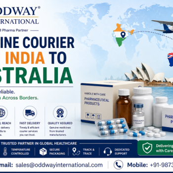 Medicine Courier from India to Australia: Export Ready Documentation - Oddway