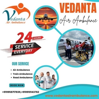 Medical Transfers Arranged by Vedanta Air Ambulance Service in Bhubaneswar Prove to be Advantageous for Patients