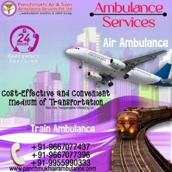 Get Reasonable Fare Air Ambulance from Hyderabad with Medical Assistance by Panchmukhi
