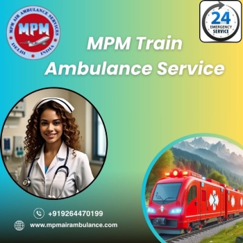 MPM Offers Dedicated Transit with Trusted Staff in Indore in a Train Ambulance