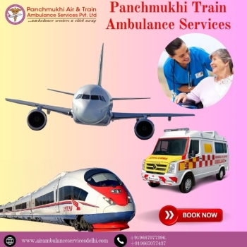 Panchmukhi Train Ambulance in Hyderabad Delivers Comfortable Transport Services