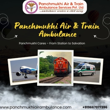 Panchmukhi is assisting patients in reaching a more suitable location safely in Chennai with its Train Ambulance service