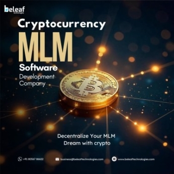 Top Cryptocurrency MLM software development - Beleaf Technologies