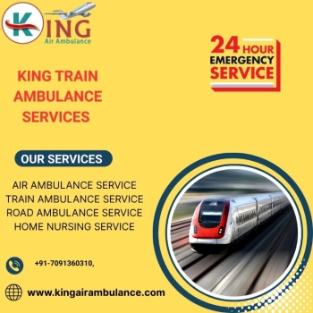 At Train Ambulance from Mumbai, you will be getting ICU Facilities throughout the Journey