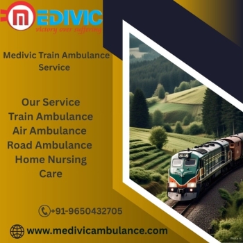 Medivic Avation offers impeccable transportation in Raipur in its train ambulance during uncertain times.