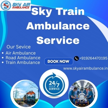 Use Sky Train Ambulance service to transport your critical patient to Nagpur
