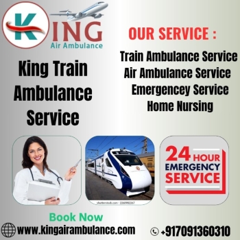 Utilize King Train Ambulance Services in Siliguri to Provide Emergency Medical Assistance