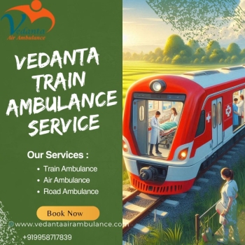 Vedanta Offers Life-Saving Aid Across Cities in Ranchi with its Train Ambulance