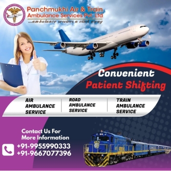Always Take Budget-Friendly Panchmukhi Air Ambulance from Kolkata