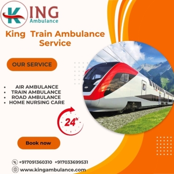 King Train Ambulance Service in Dibrugarh Provides the Facility of Transporting the Patient