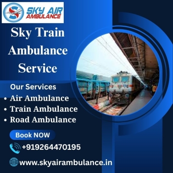 Choose Sky Train Ambulance Service for Quick Transfer of Patients in Raipur
