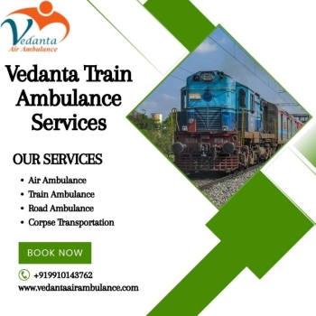 Vedanta has come to provide systematic transportation through a train ambulance in Siliguri