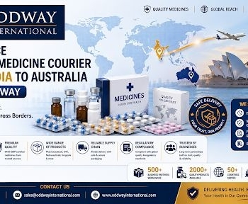 Medicine Courier from India to Australia with Export Solutions